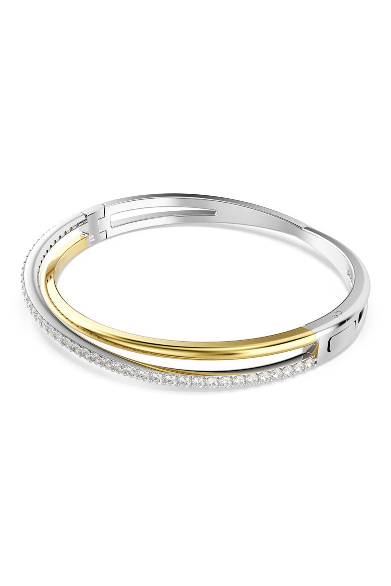 Hyperbola Bangle, Alternate, color, SILVER