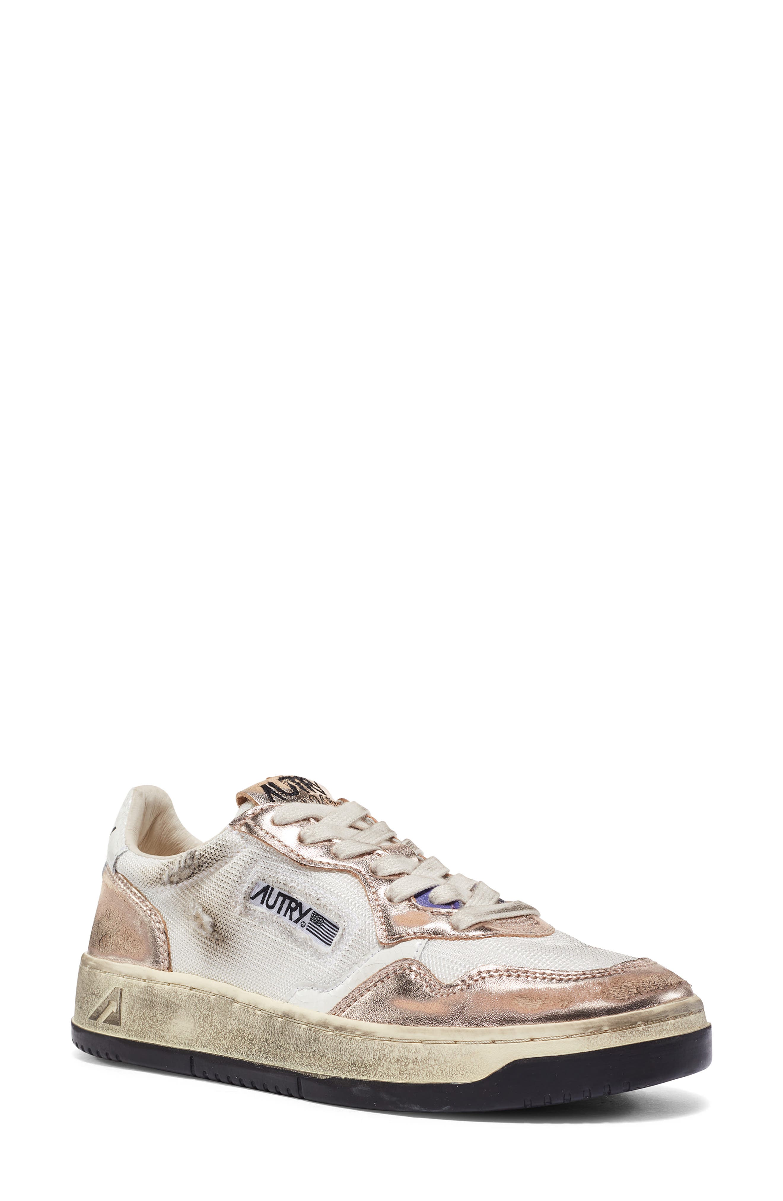  White Suede/ Pink Mesh