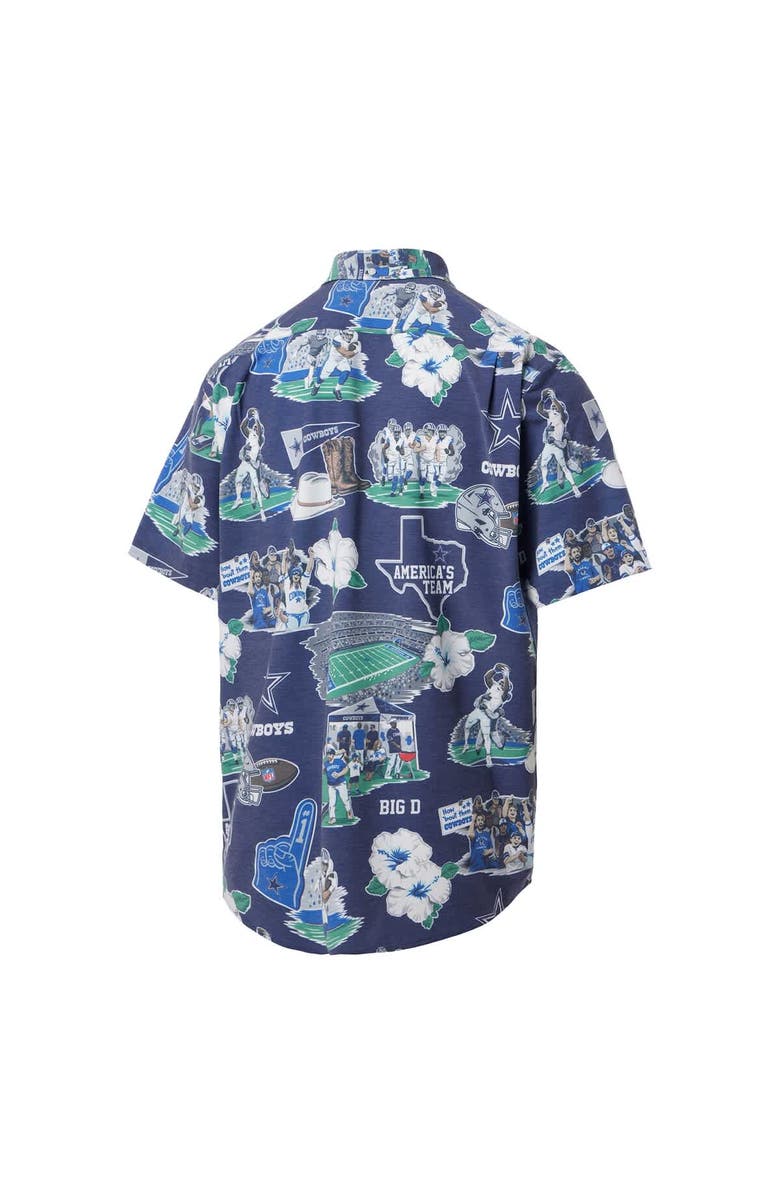 Reyn Spooner Men's Reyn Spooner Navy Dallas Cowboys Scenic Button-Down Shirt, Alternate, color, Navy