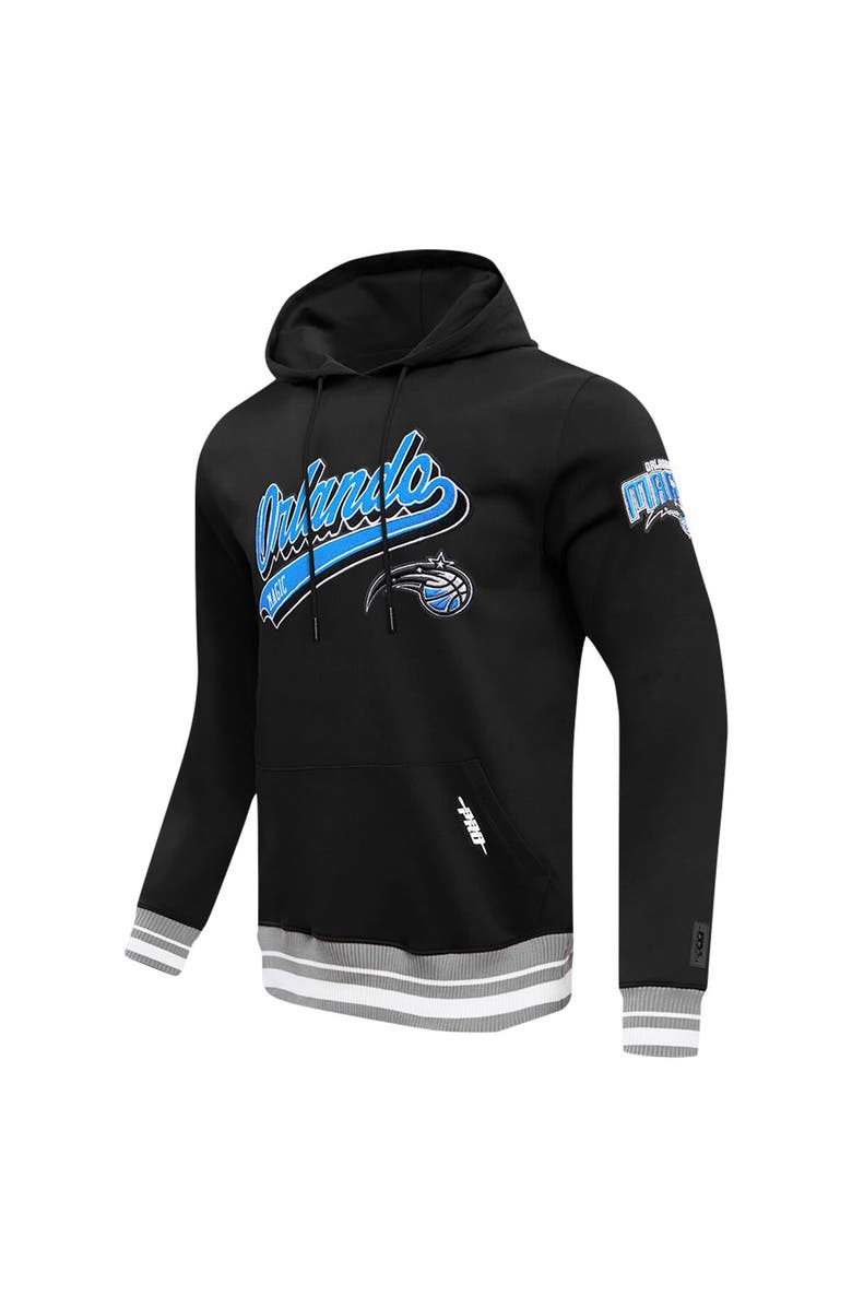 PRO STANDARD Men's Pro Standard Black Orlando Magic Script Tail Pullover Hoodie, Alternate, color, Black