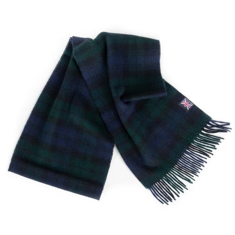 Merino Lambswool Tartan Scarf