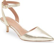 Nordstrom Pearla Kitten Heel Ankle Strap Pump
