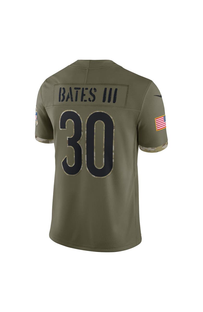 Nike Men's Nike Jessie Bates III Olive Cincinnati Bengals 2022 Salute To Service Limited Jersey, Alternate, color, 