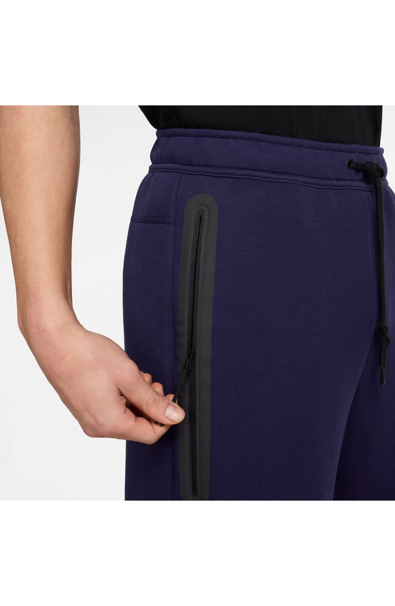 Nike Men's Nike  Purple Barcelona Tech Fleece Shorts, Alternate, color, Purple