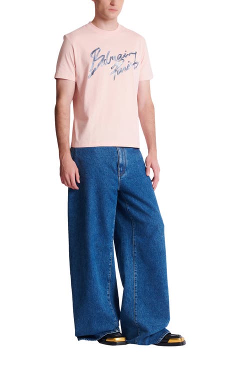 Printed cotton T-shirt