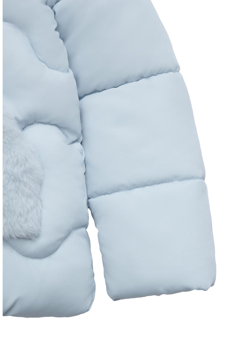 Soft Fleece Lined Puffer Jacket, Alternate, color, Arctic blue