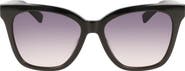 Longchamp Le Pliage 54mm Gradient Rectangle Sunglasses