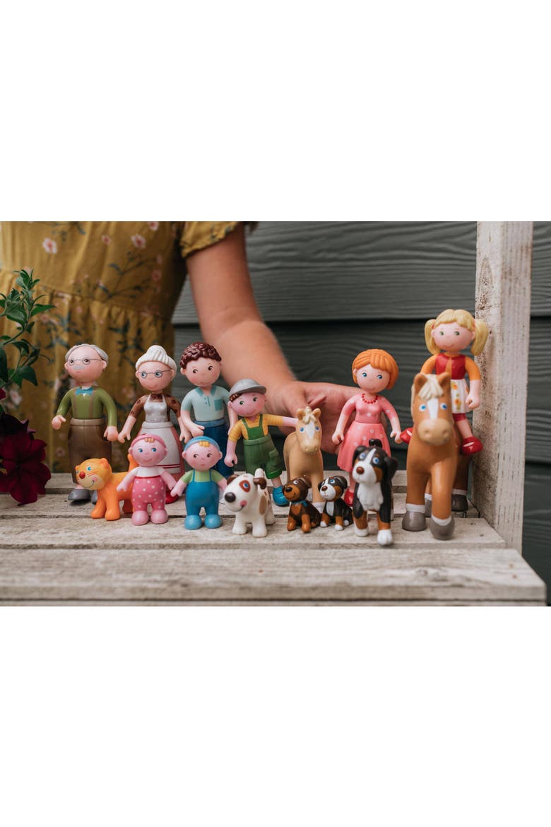 Little Friends Mom Katrin - 4.5" Dollhouse Toy Doll Figure, Alternate, color, Multi
