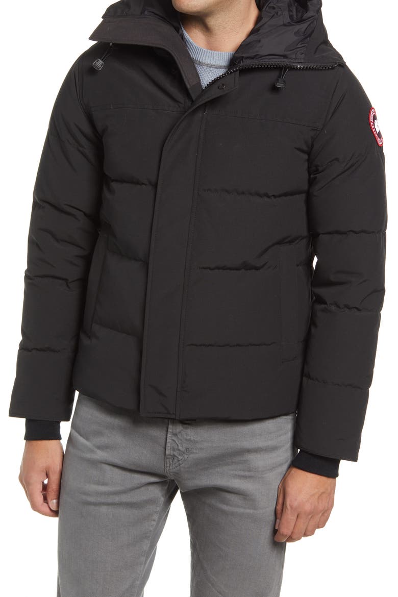 Macmillan Fusion Fit Down Parka, Alternate, color, BLACK
