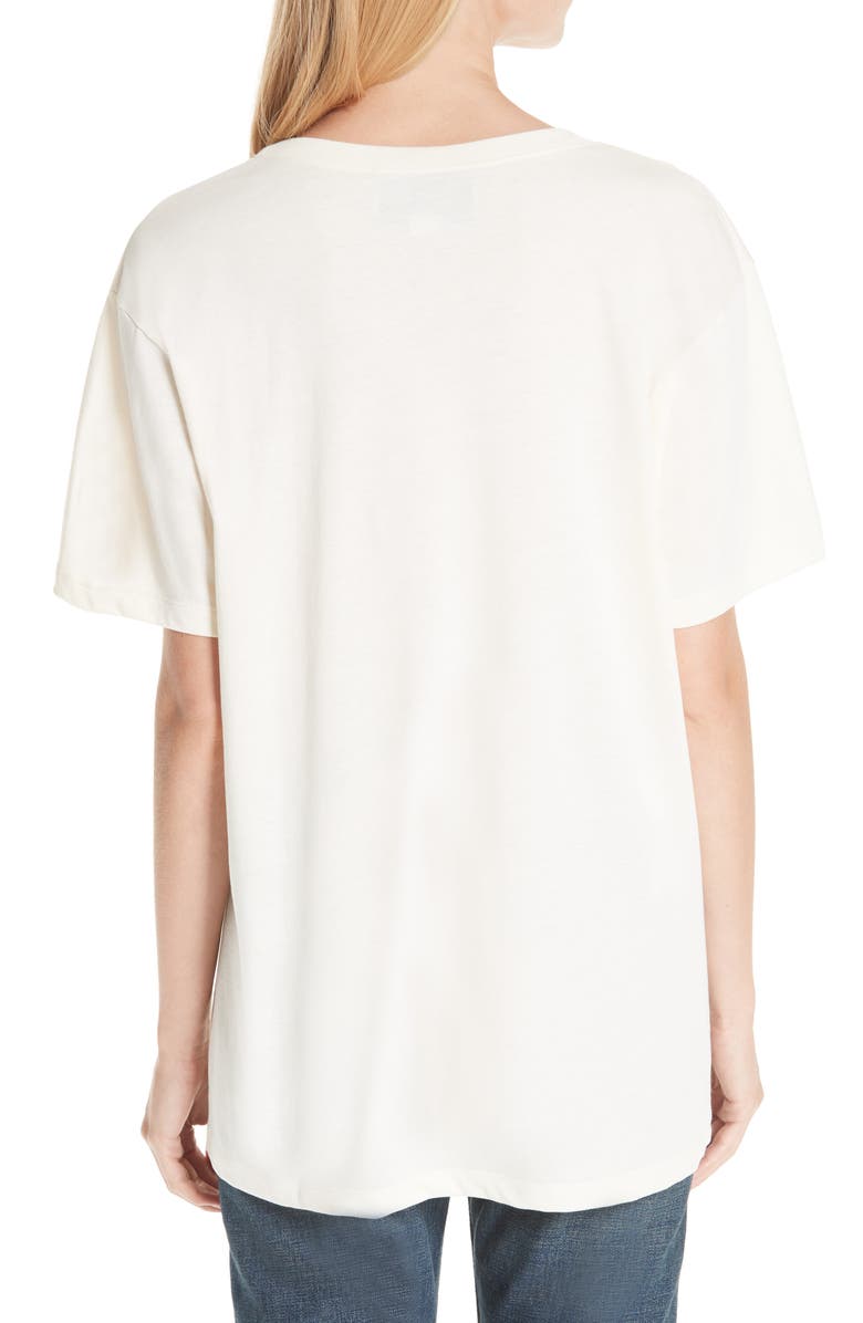 Gucci Guccy Internaive Print Cotton Jersey Tee, Alternate, color,