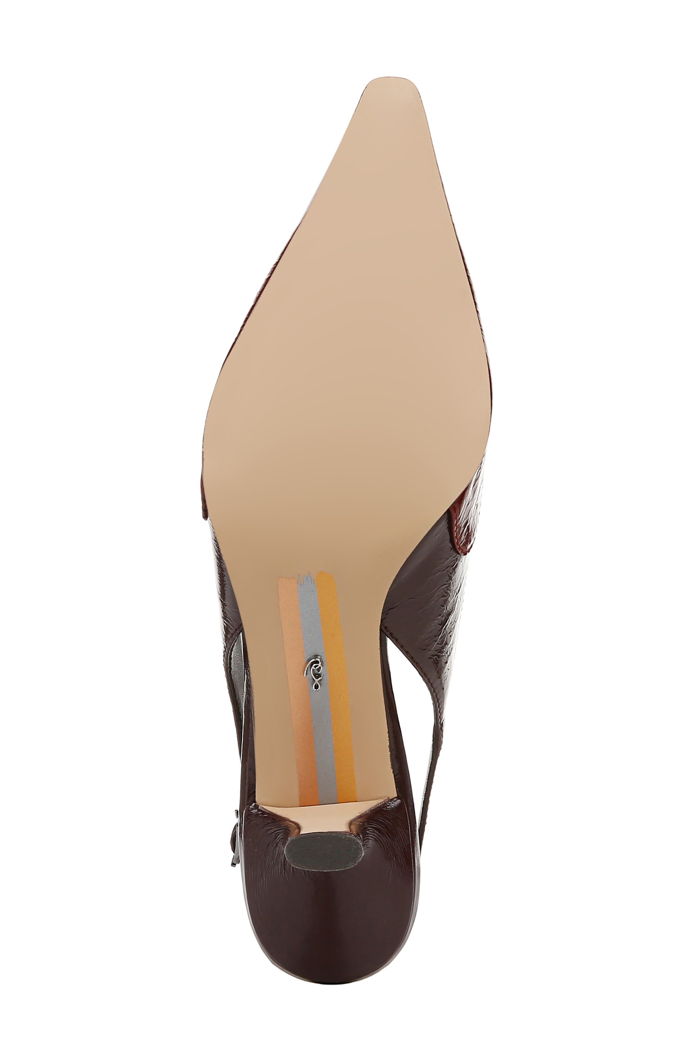 Sam Edelman Bayley Pointed Toe Slingback Pump, Alternate, color, 