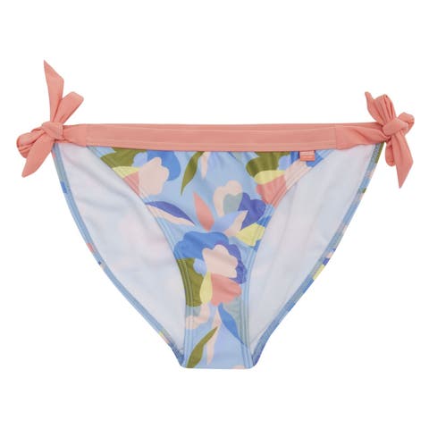 Flavia Abstract Floral String Bikini Bottoms