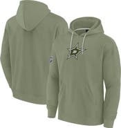 FANATICS Men's Fanatics Olive Dallas Stars Elements Pace Pullover Hoodie