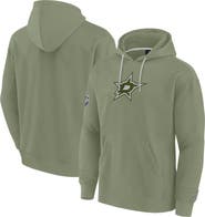 FANATICS Men's Fanatics Olive Dallas Stars Elements Pace Pullover Hoodie