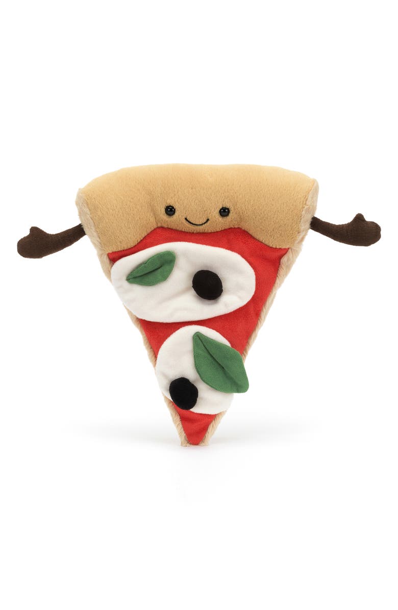 Jellycat Amuseables Slice of Pizza Plush Toy, Main, color, 