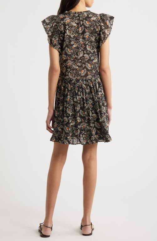 Rails Zinnia Floral Print Minidress In Cassia