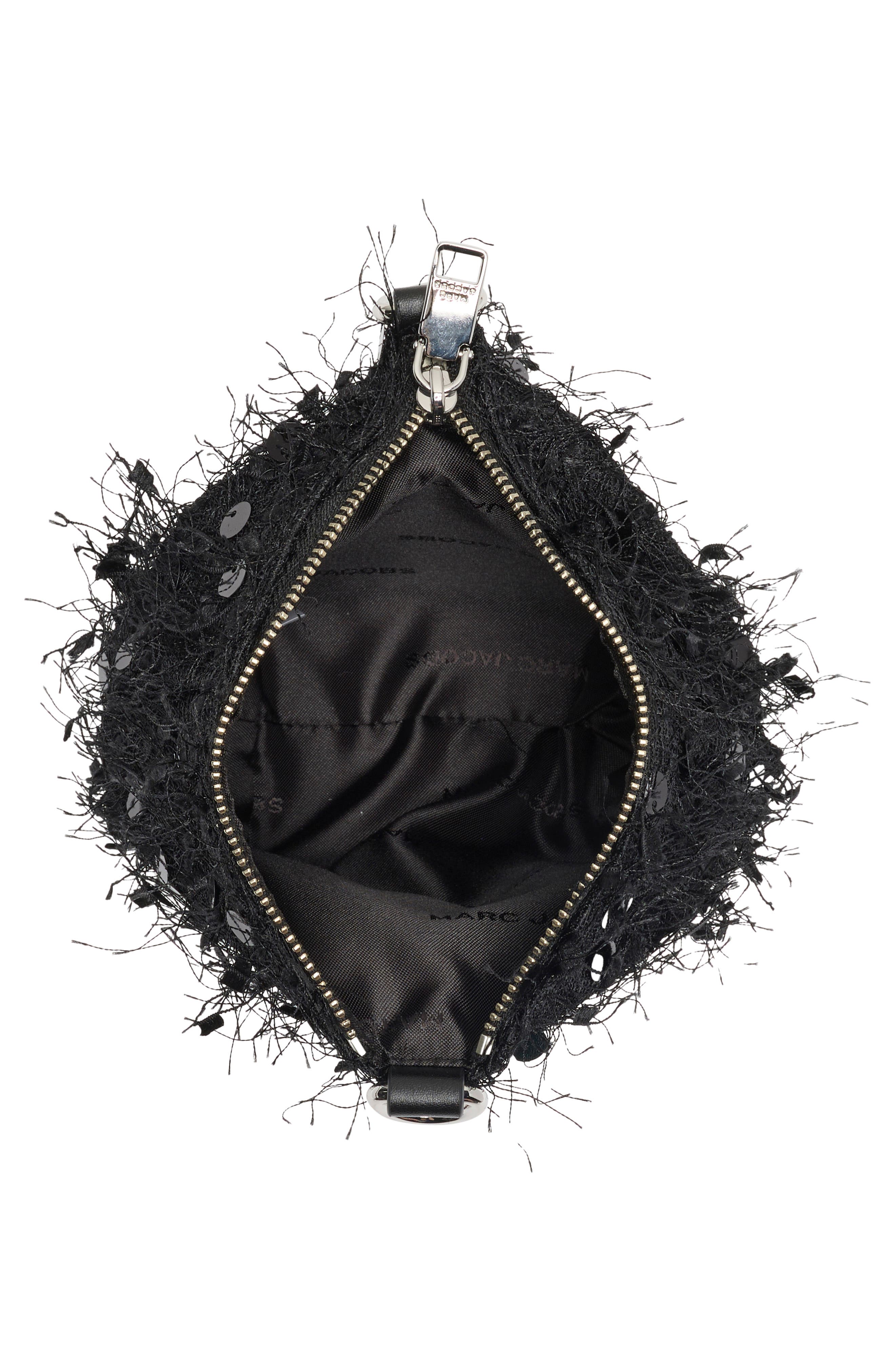 Posh Sequin Fringe Wristlet