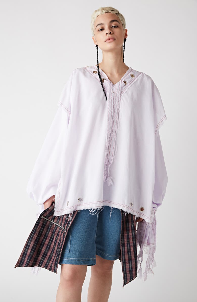 Simone Rocha Beaded Drop Earrings, Alternate, color, Jet