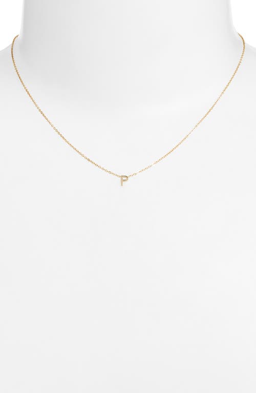 Set & Stones Cheyenne Initial Pendant Necklace