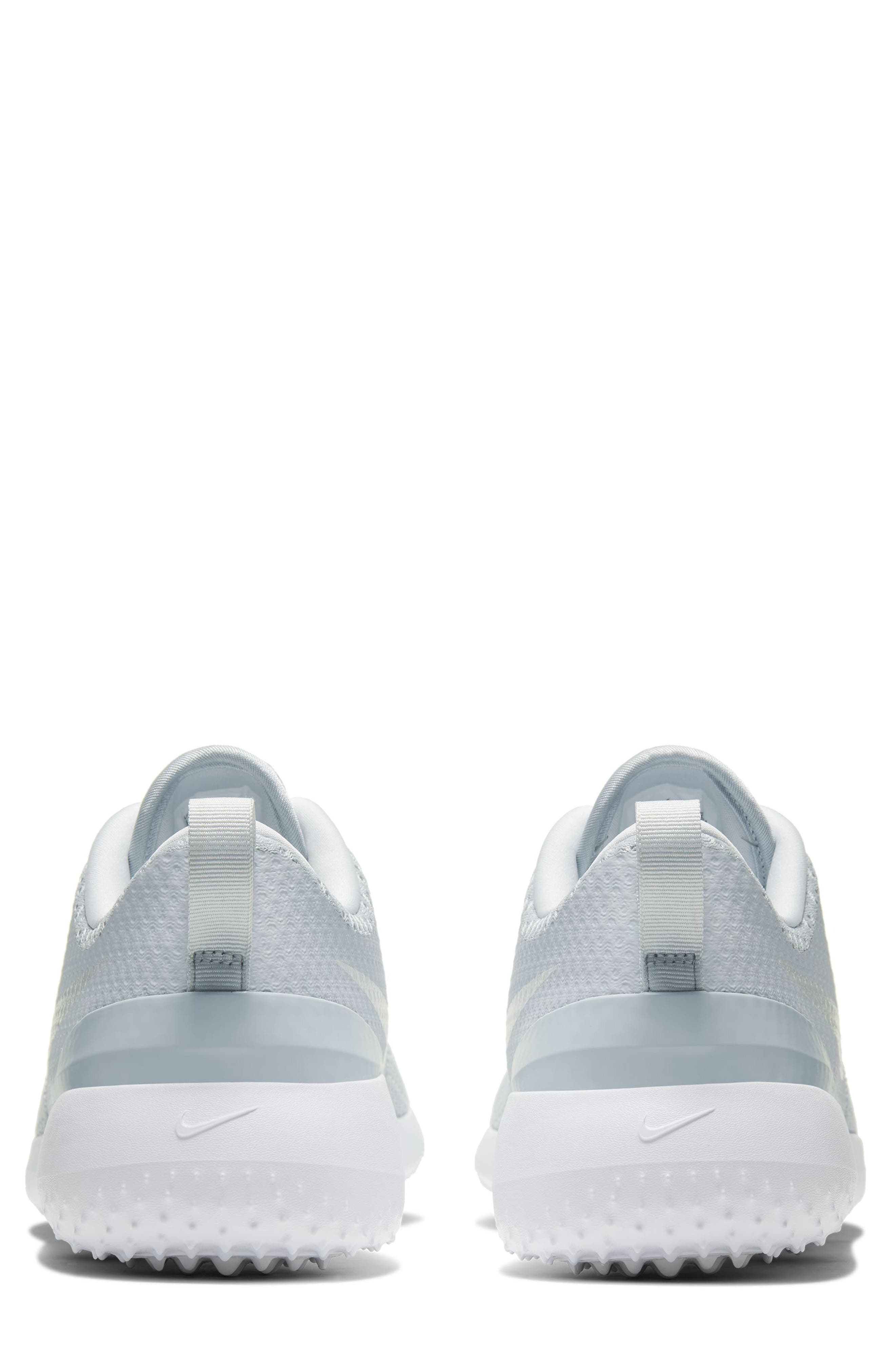 Roshe G Golf Shoe, Alternate, color, PLATINUM/ WHITE