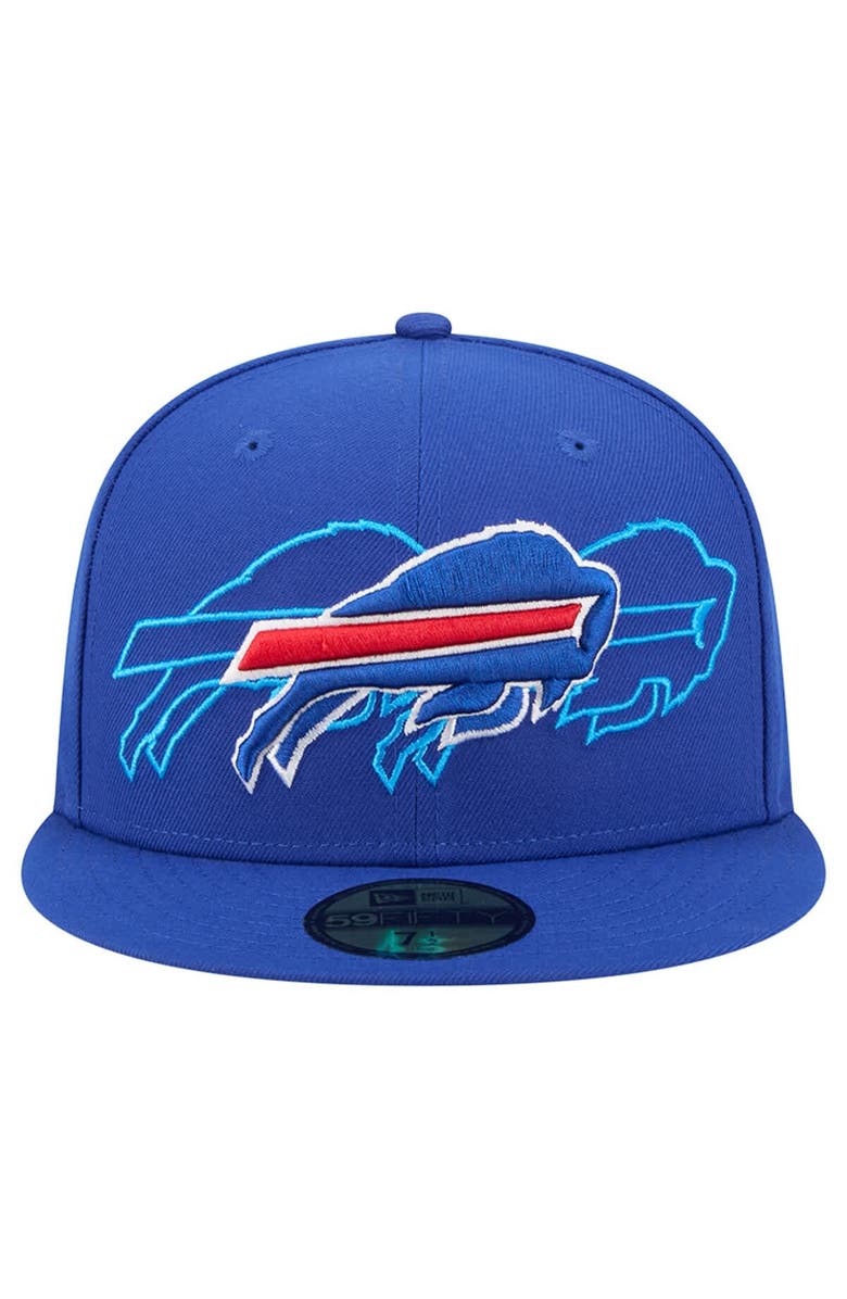 New Era Men's New Era Royal Buffalo Bills Tri-Hit 59FIFTY Fitted Hat, Alternate, color, Royal