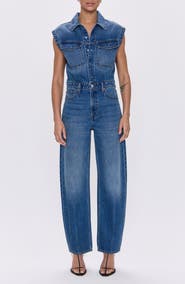 Pistola Ace Sleeveless Denim Jumpsuit