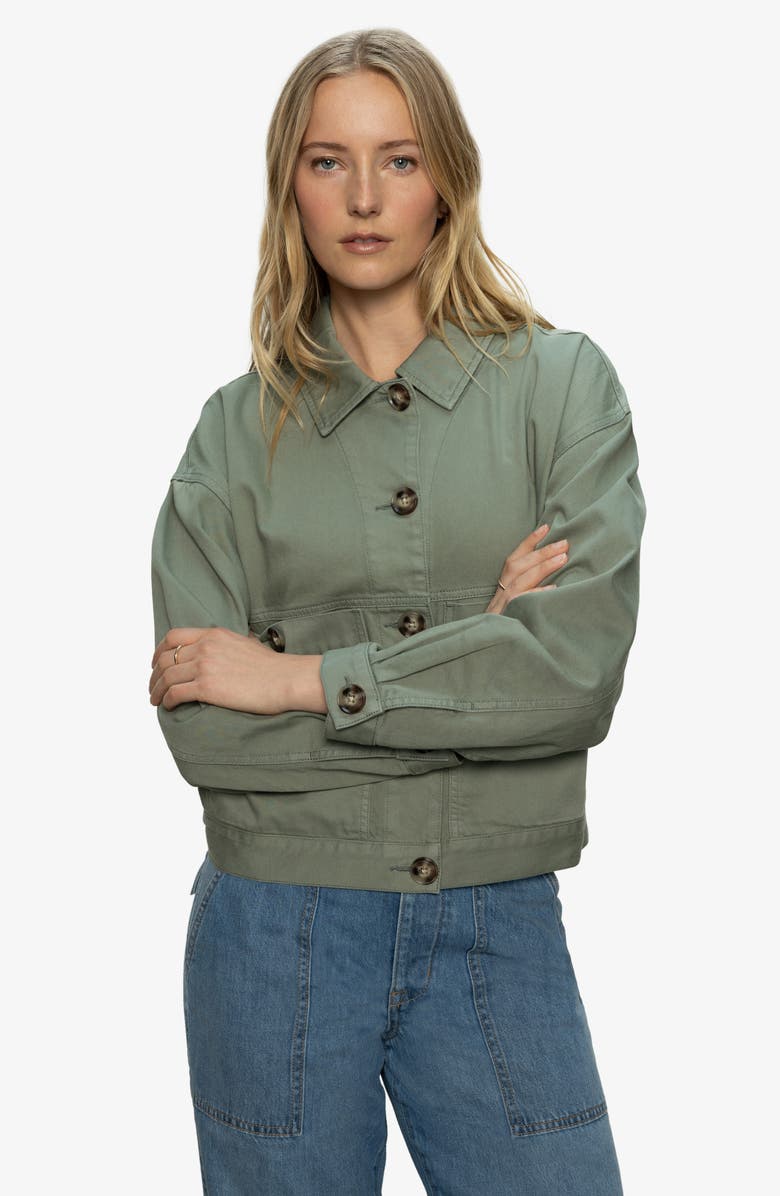 Sanctuary Coastal Denim Shacket, Alternate, color,