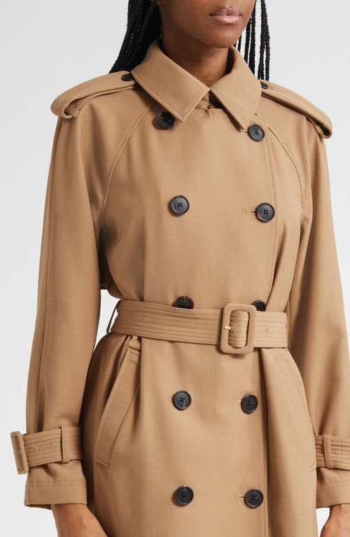 Veronica Beard Conneley Dickey Trench Coat In Blue