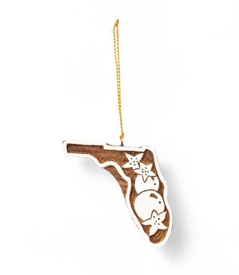 Florida State Orange Blossom Ornament