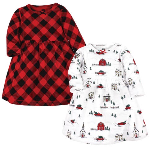 2Pk Long Sleeve Dress