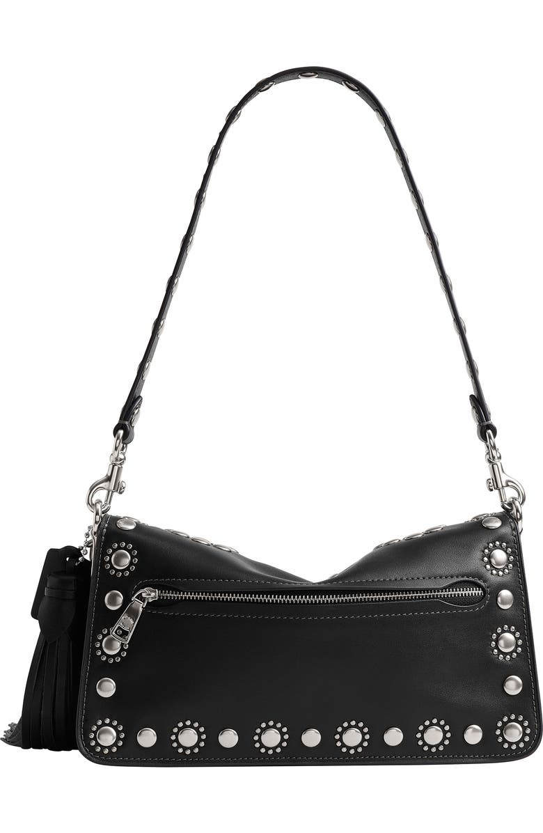 COACH Tabby Western Leather Shoulder Bag, Alternate, color,