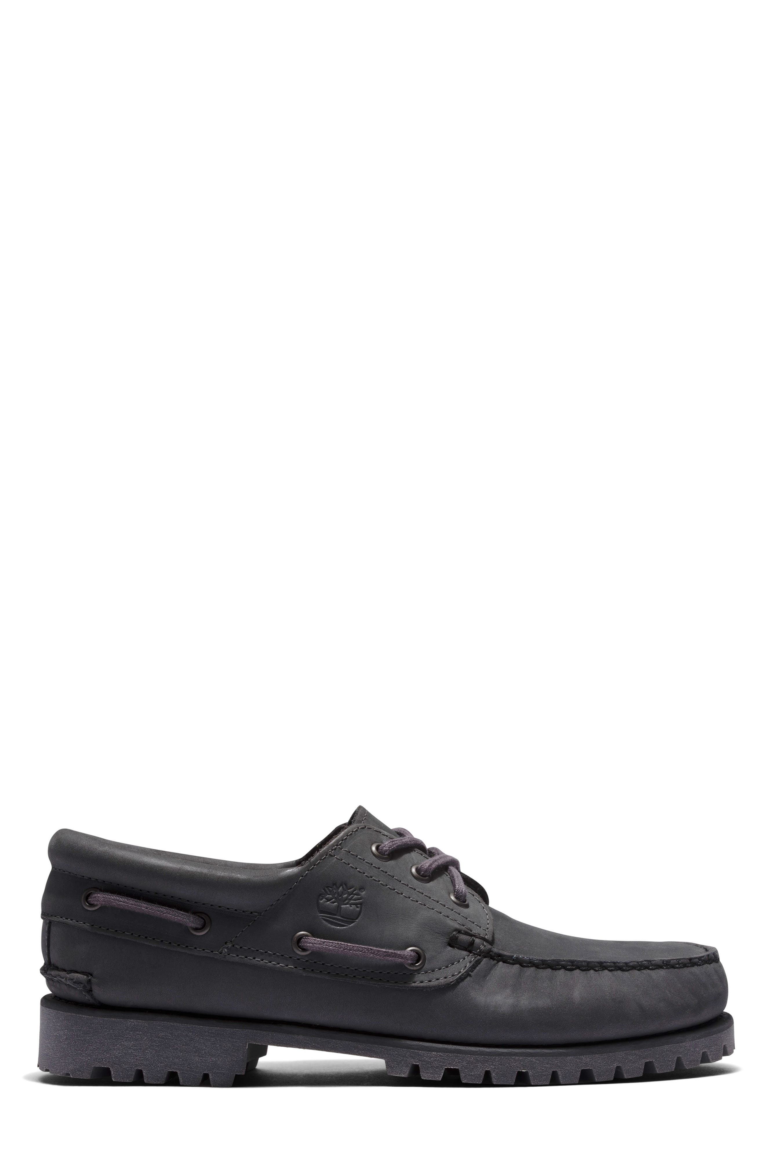 Timberland 3-Eye Handsewn Lug Boat Shoe, Alternate, color, 