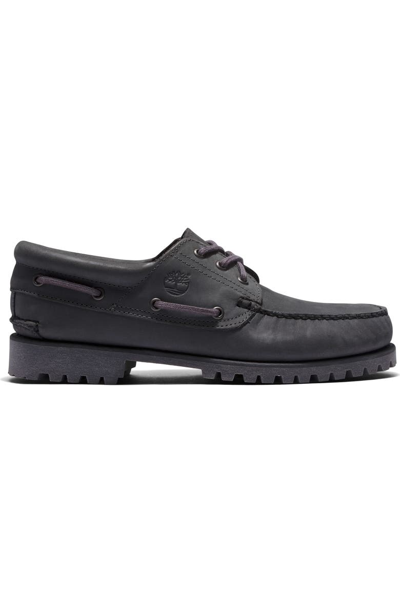 Timberland 3-Eye Handsewn Lug Boat Shoe, Alternate, color,
