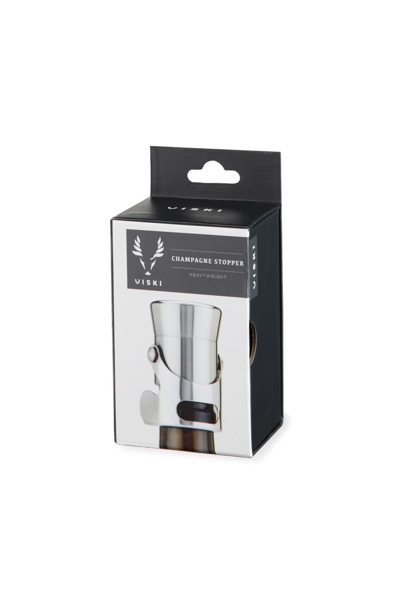 Viski Heavyweight Champagne Stopper, Alternate, color, Harrison