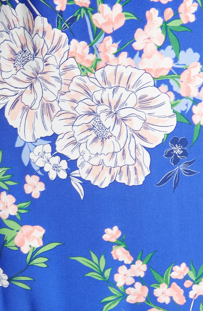 Vince Camuto Mixed Floral Shift Dress, Alternate, color, 