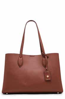 Anne Klein Double Compartment Tote Bag with Pouch