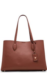 Anne Klein Double Compartment Tote Bag with Pouch