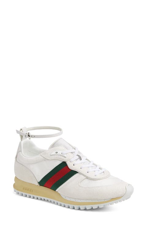 スニーカー GUCCI Gucci Sneakers Women Leather White Women's Gucci White Sneakers & Athletic Shoes | Nordstrom