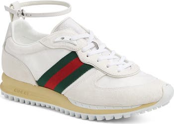 Gucci Re-Motion Ankle Strap Sneaker (Women) | Nordstrom