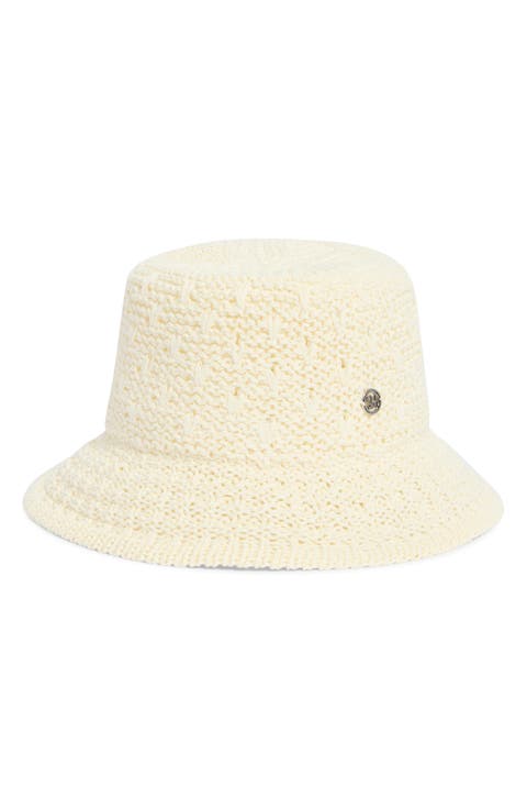 Open Breeze Straw Bucket Hat