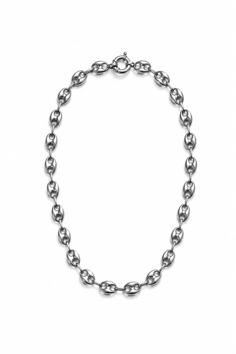 Lekker Necklace, Main, color, Silver