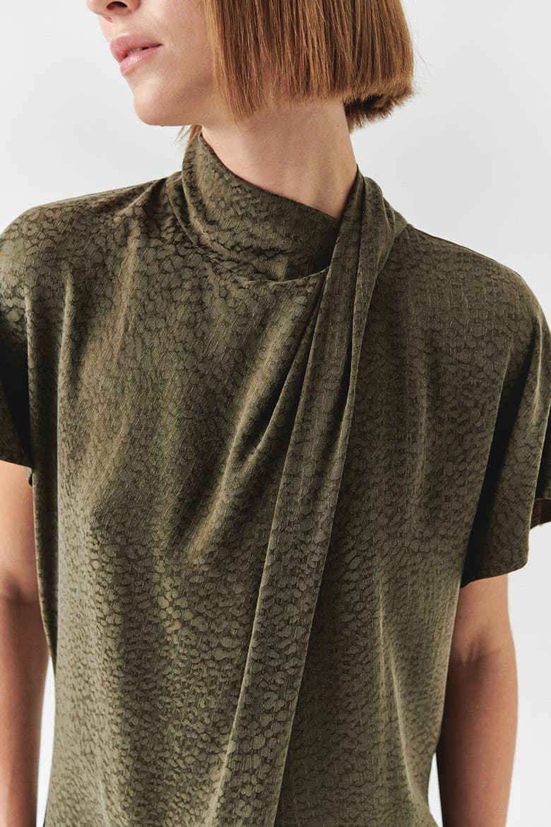 Martha Mini Dress, Alternate, color, KHAKI