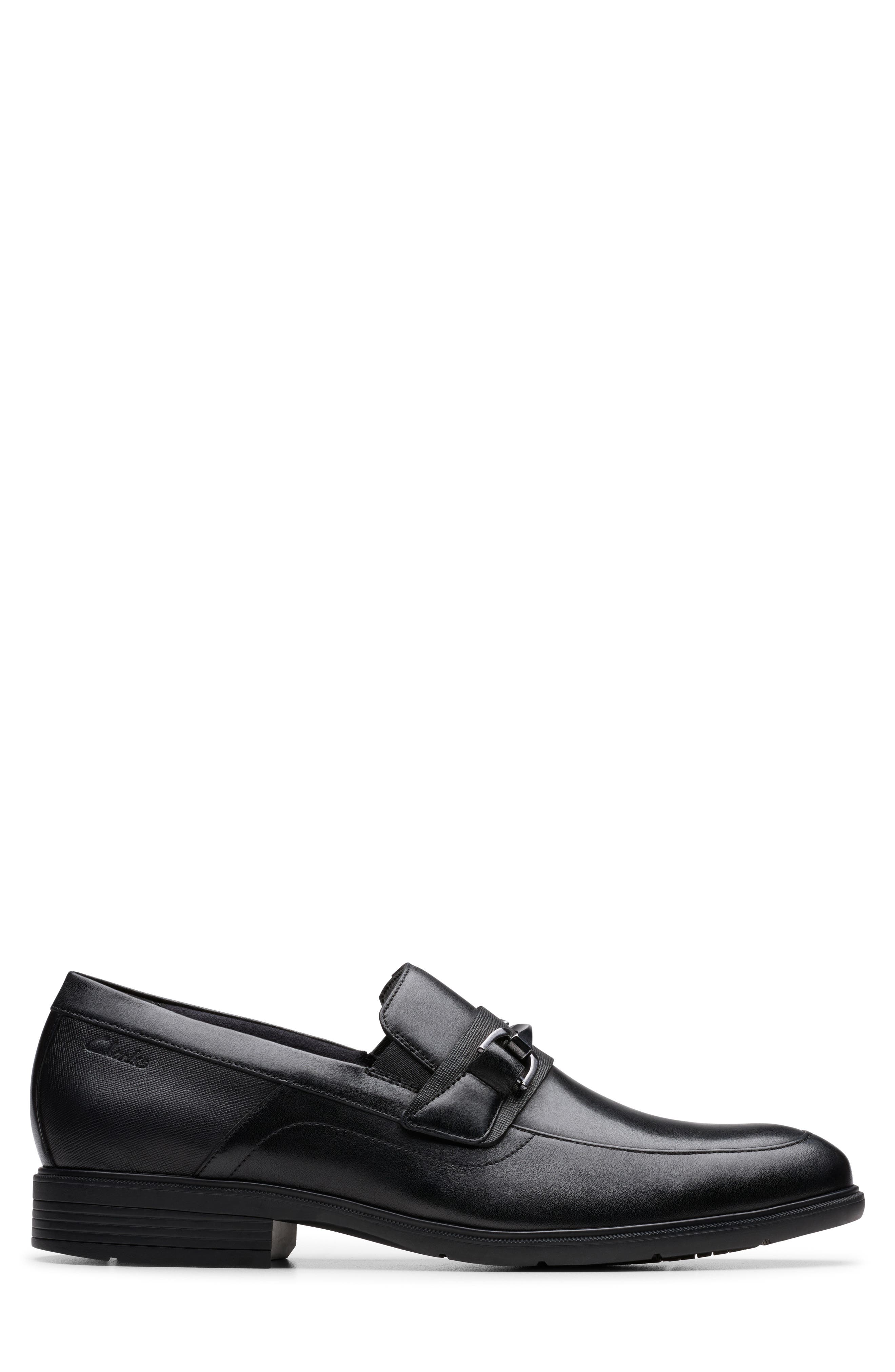 Clarks<sup>®</sup> Steadwell Bit Loafer, Alternate, color, Black