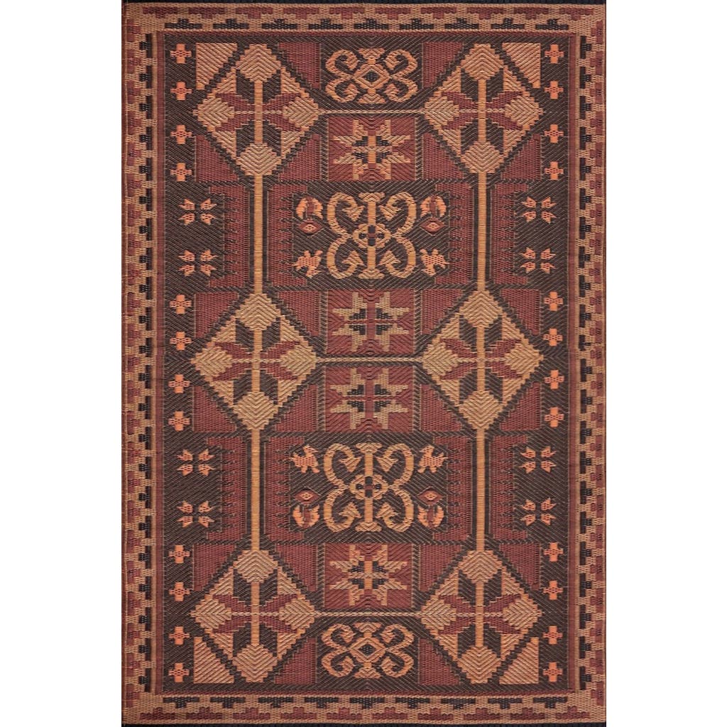 Mad Mats Ankara Cream & Brown
