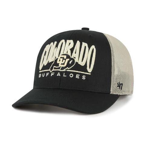 Men's '47 Black Colorado Buffaloes Arid Adjustable Trucker Hat