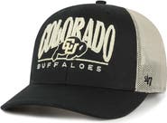 '47 Men's '47 Black Colorado Buffaloes Arid Adjustable Trucker Hat