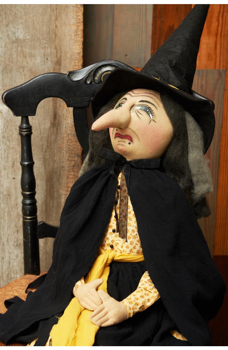 Gallerie II Rochelle Halloween Figure, Alternate, color, Black