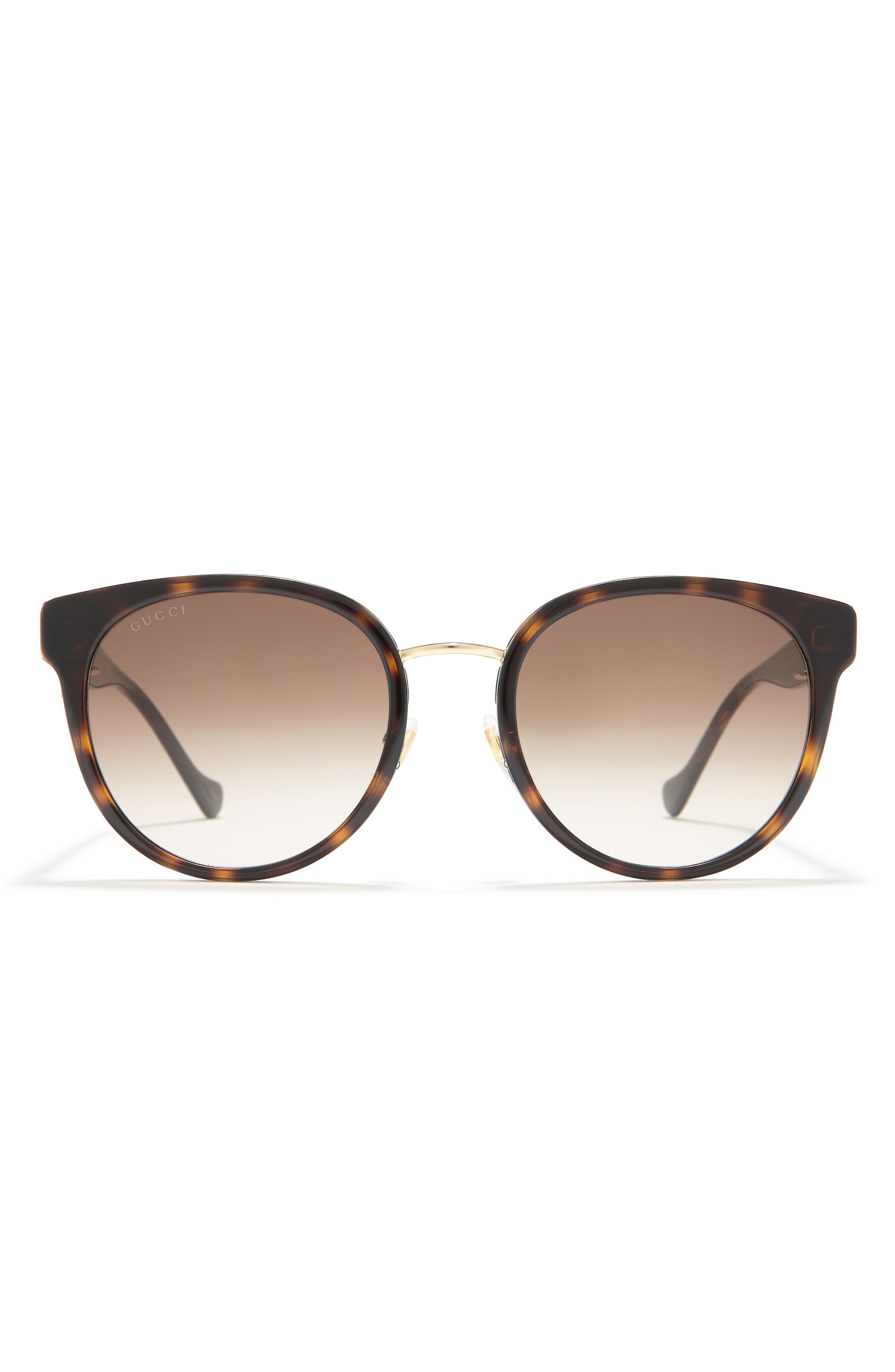 Gucci 56mm Round Sunglasses