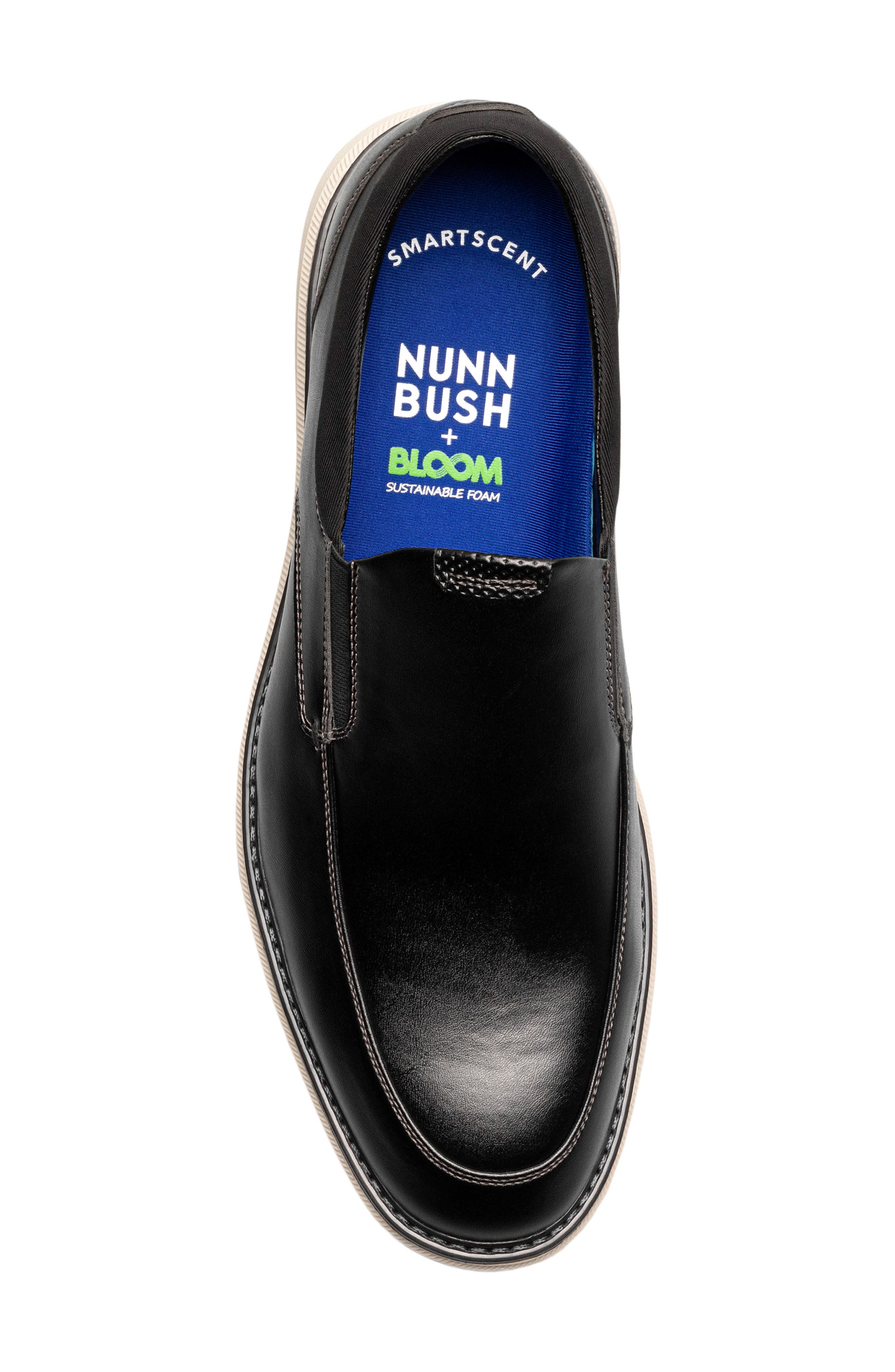 NUNN BUSH Chase Moc Toe Slip-On, Alternate, color, Black Multi