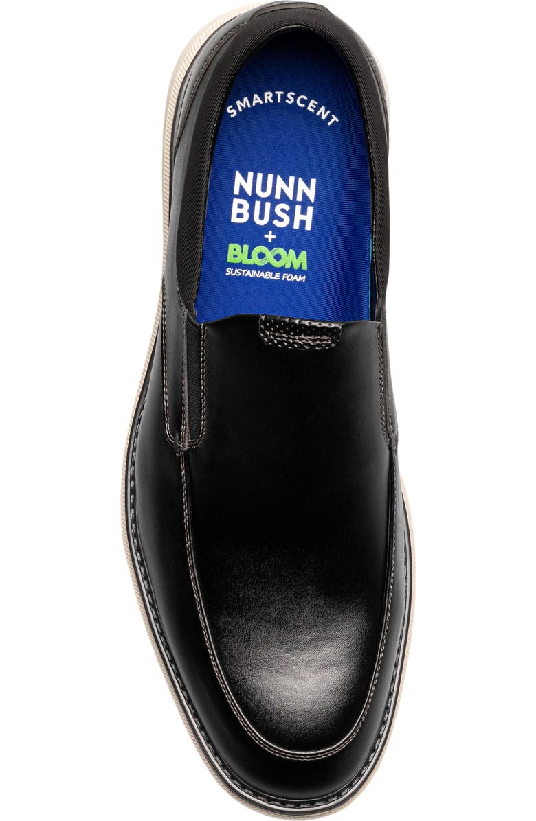 NUNN BUSH Chase Moc Toe Slip-On, Alternate, color, Black Multi